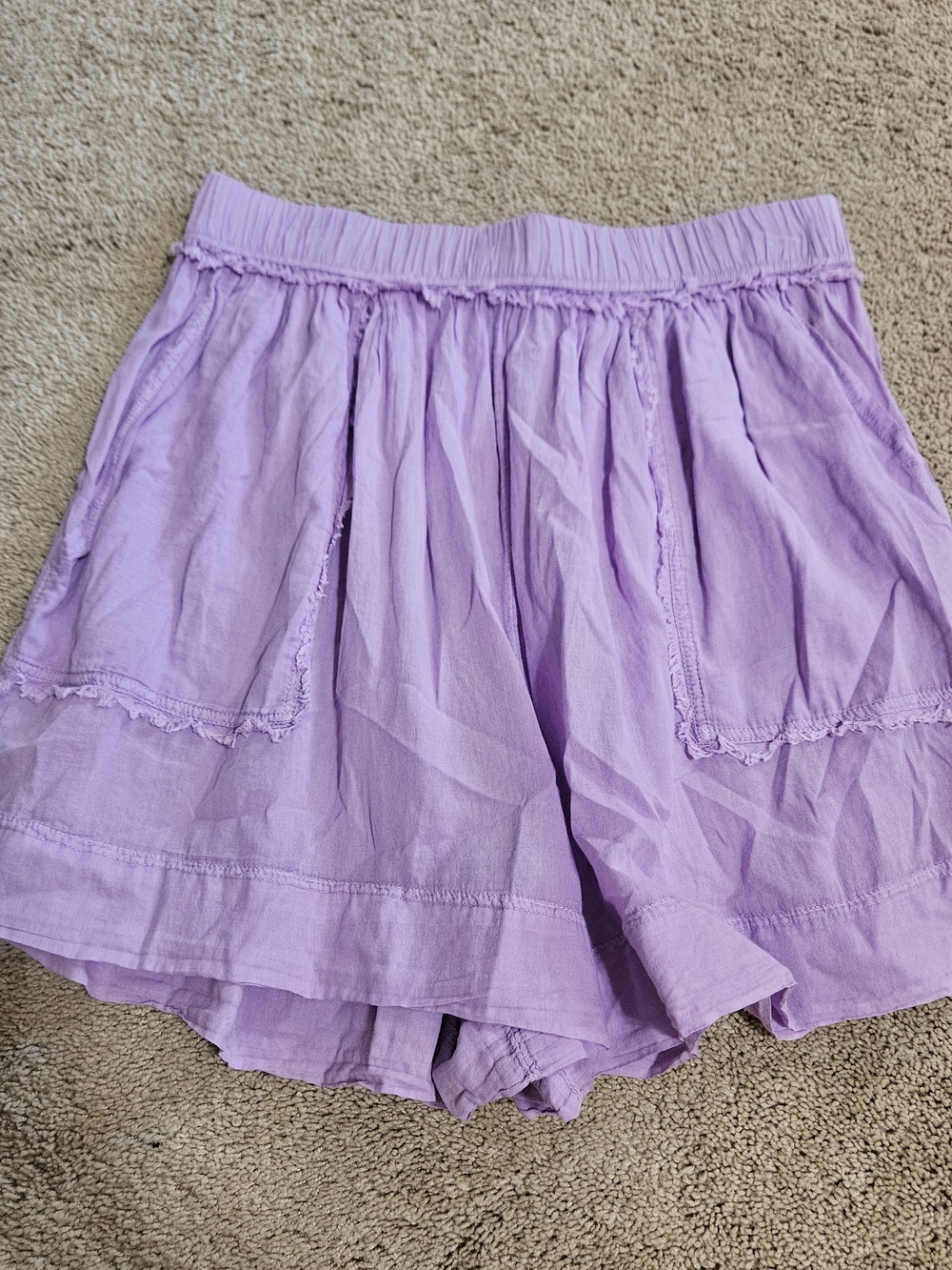 Intimately Free People Lilac Boxer Short